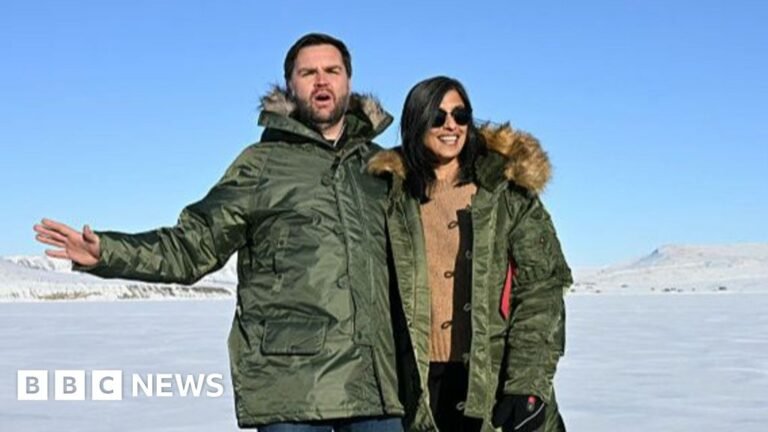 Vance scolds Denmark during Greenland trip