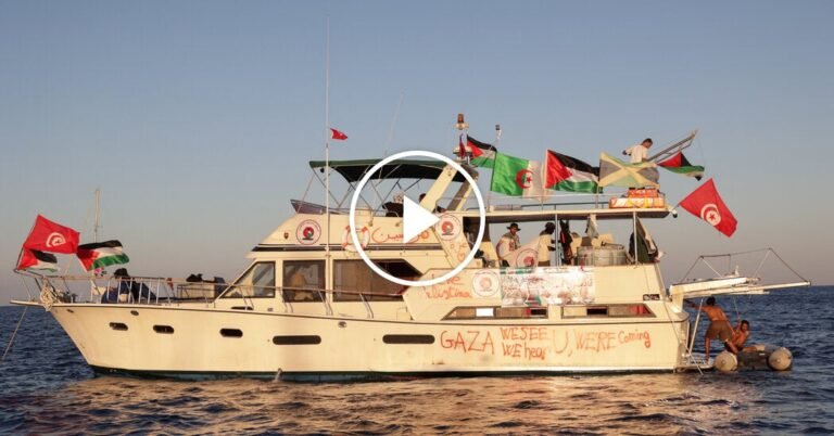 Israel Intercepts Gaza-Bound Activist Boats