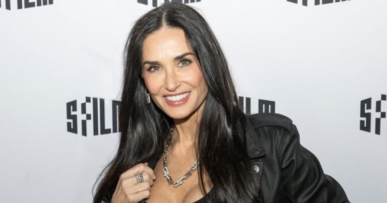 Demi Moore’s Fall-Coded Plaid Blazer Looks Is $45 on Amazon