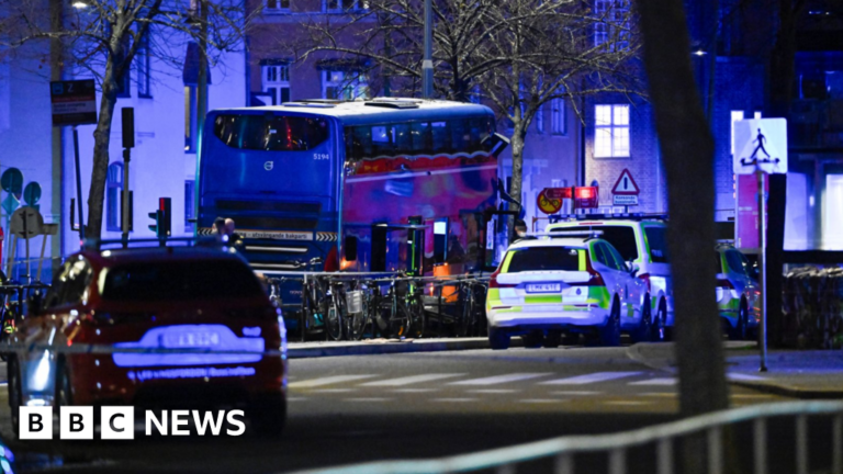 Several killed after bus crashes into bus stop in Stockholm