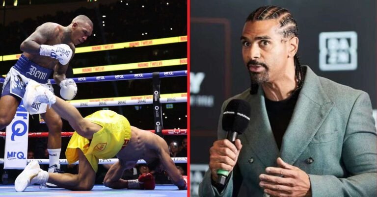 David Haye gives immediate reaction to Conor Benn dropping and beating Chris Eubank Jr