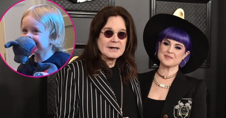 Kelly Osbourne’s Son Pays Tribute to Ozzy By Biting Toy Bat