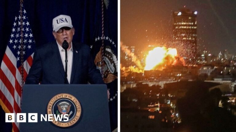 How US-Israel strikes unfolded… in two minutes