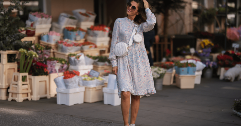 17 Floral Dresses That Pair With Sneakers for Cute Spring Outfits