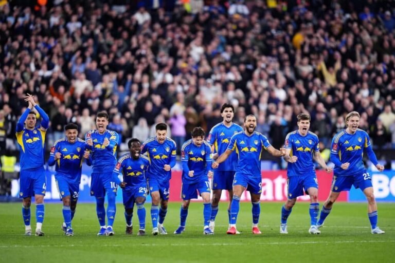 Report, result, goals, full shootout as ‘perfect’ Struijk penalty decides ‘absolutely remarkable’ FA Cup quarter final