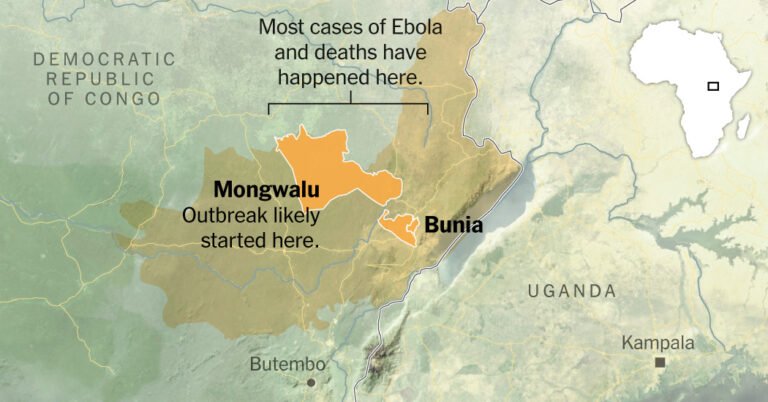 Maps: How Ebola Has Spread in Central Africa