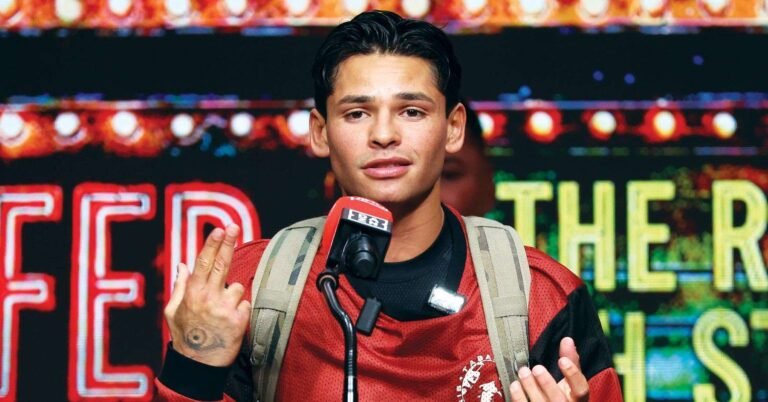 Ryan Garcia sums up Keyshawn Davis’ decision to pull out of Devin Haney world title fight