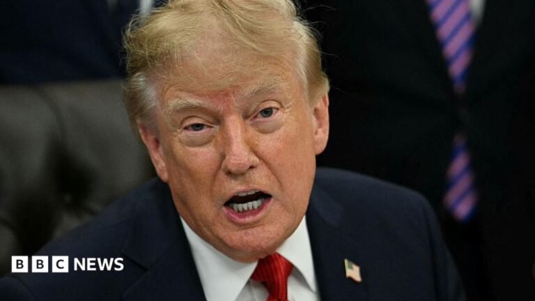 Trump says he is banning CNN, Politico and MS NOW from White House