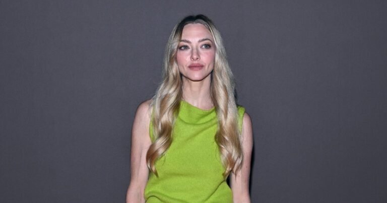Amanda Seyfried Wore This Leather Skirt Style on Amazon