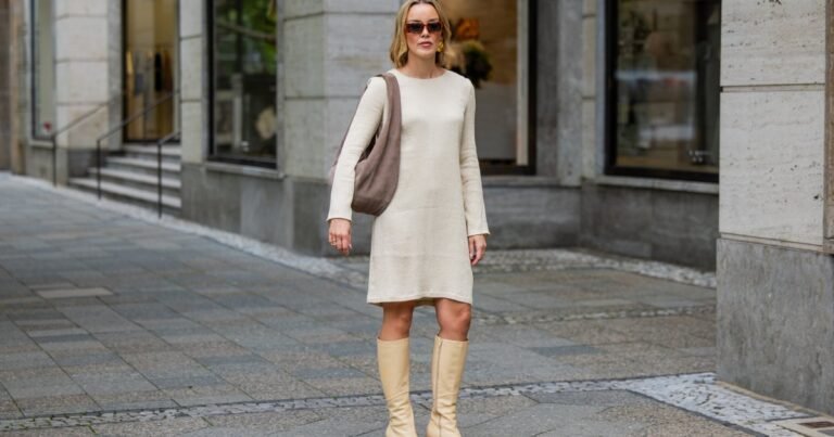 13 Petite-Friendly Fall Dresses That Flatter Shorter Frames