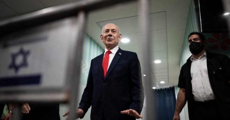 Israel Election Live Updates: Opposition Parties Ahead of Netanyahu’s Coalition in Exit Polls